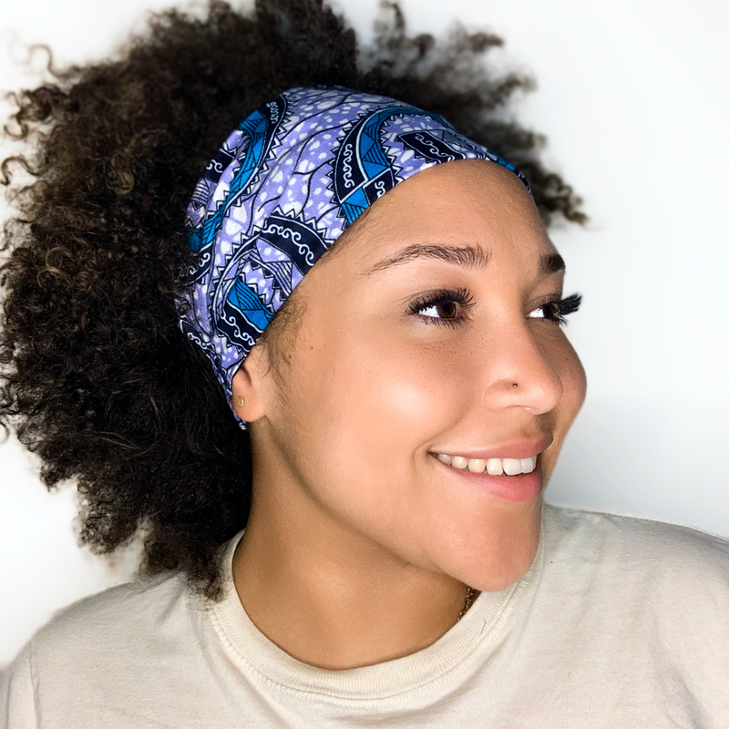 SUKI Elasticated Back Satin-lined Headband