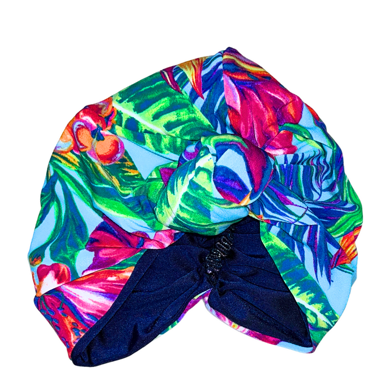 VACAY Satin-Lined Pre-tied Headwrap